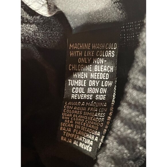 Malibu Beach Club Black Drawstring Pants Womens Medium Sheer Swim Cover Up - Picture 7 of 9